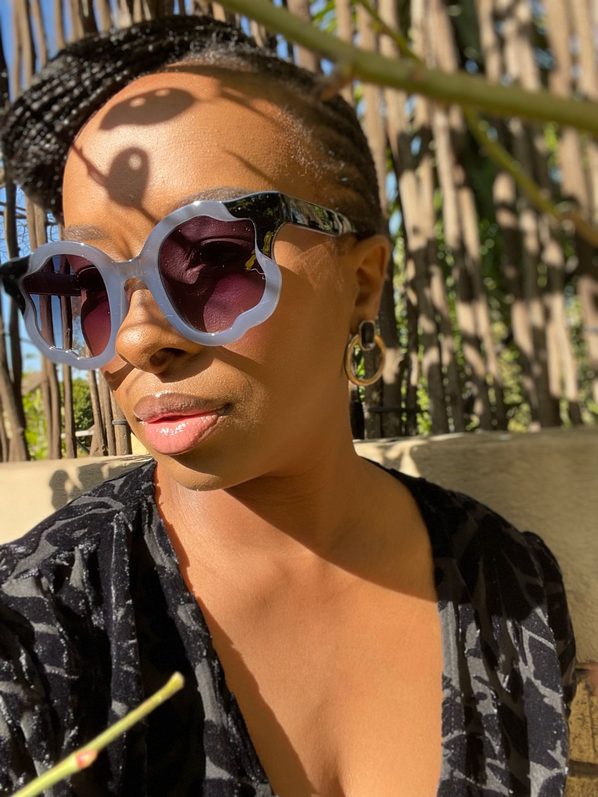 Irregular Flower Shape Party Funny Ladies