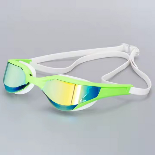 Mirror swimming goggles for adults