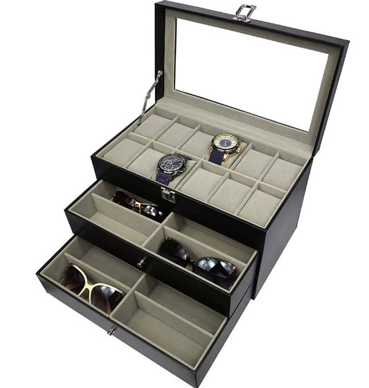 Sunglass and Jewelry box